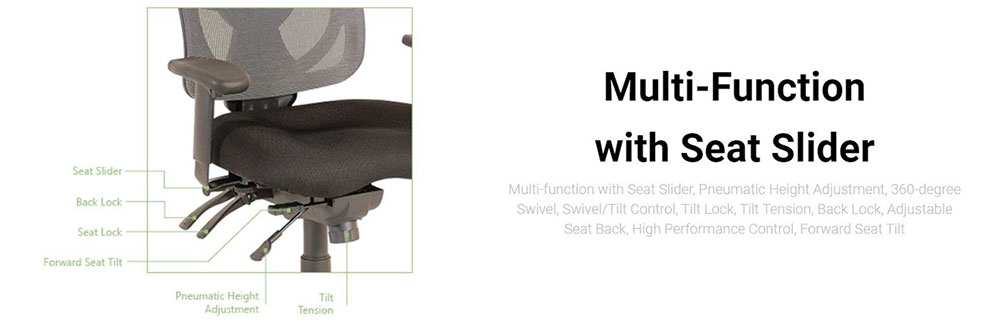 Multi-Function with seat slider